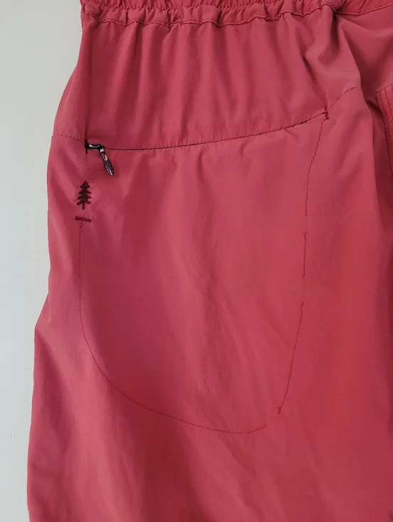 Maloja Women's Coral Pink Drawstring Shorts - Picture 5 of 10